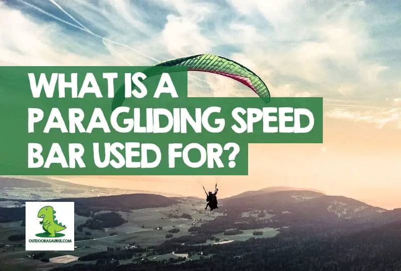 what is a paraglider speed bar