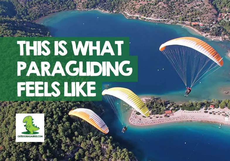 what does paragliding feel like