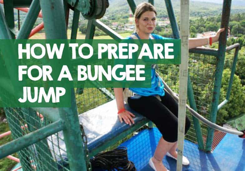 how do you prepare for bungee jumping