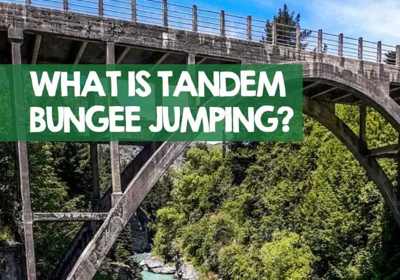 what is tandem bungee jumping