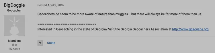 Geocaching muggles definition